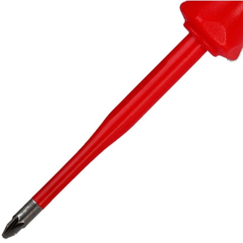 Отвертка диэлектрическая VDE PZ2 тонкая VDE KNIPEX KN-982502SL