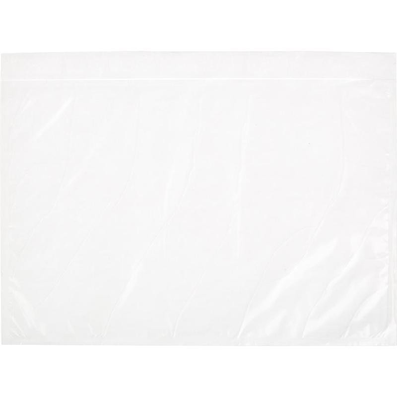 Пакет для сопр.док из прозр. п/э ldpe 240х180+15 стрип мкм SafeDoc 250шт/уп
