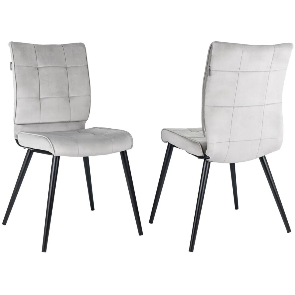 Стул VB_для дома Бюрократ CH-K10_2_K св.серый Holland 09 металл 2шт/уп