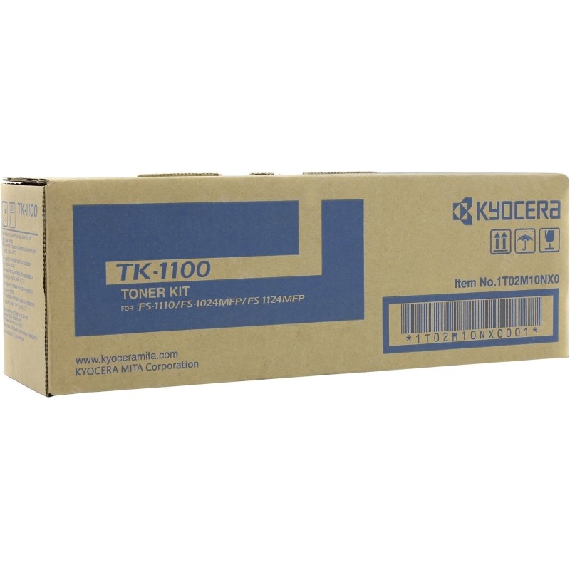 Тонер-картридж Kyocera TK-1100 (1T02M10NX0) чер. для  FS-1110/1024/1124