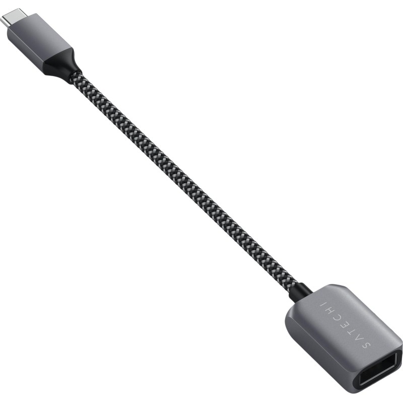 Кабель адаптер Satechi USB-C to USB 3.0. Цвет серый космос