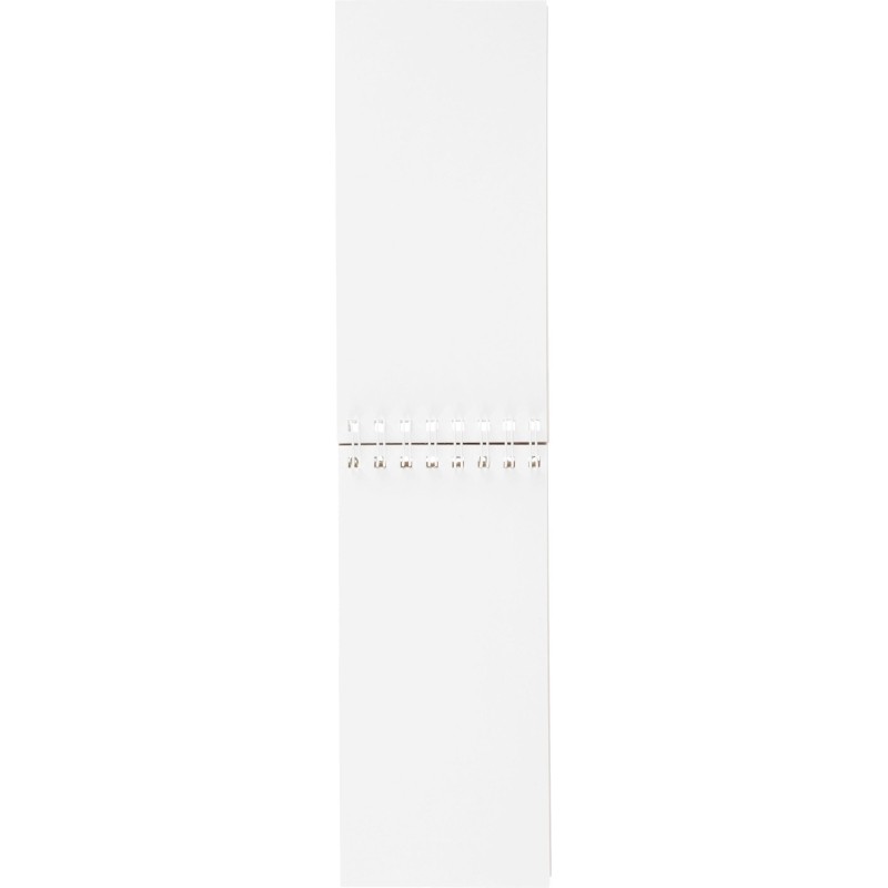 Скетчбук S&amp;A 105х220 50л БЕЛАЯ ГЛАДКАЯ 200г на гребне д/цв.кар. 1-50-557/03