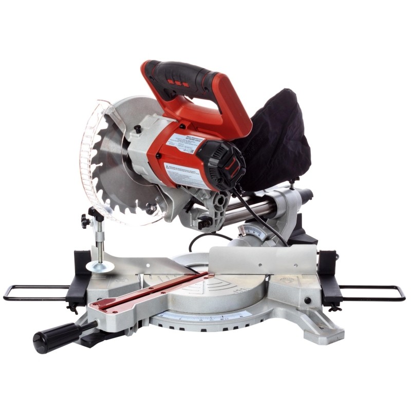 Пила торцовочная с протяжкой REDVERG 1500Вт, 190х30мм (RD-MS190-1250S)