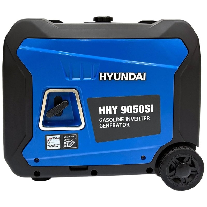 Генератор бензиновый инвертор HYUNDAI 6.0кВт, AVR, эл.стартер (HHY 9050Si)