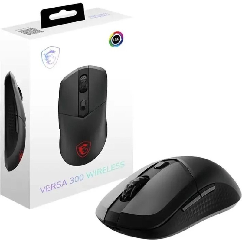 Мышь компьютерная MSI VERSA 300 W MS-8ZBD чер.8000dpi 5but(S12-4301260-CLA)