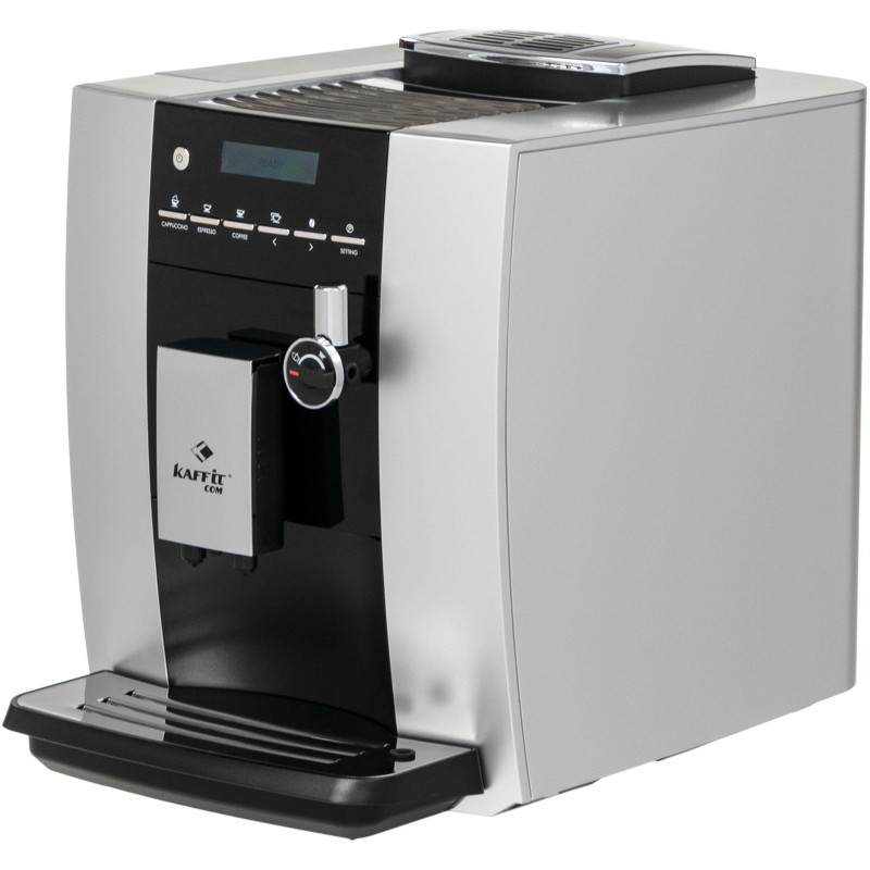 Кофемашина Kaffit сom KLM1604 Nizza Autocappuccino,Серебристый (KLM1604S)