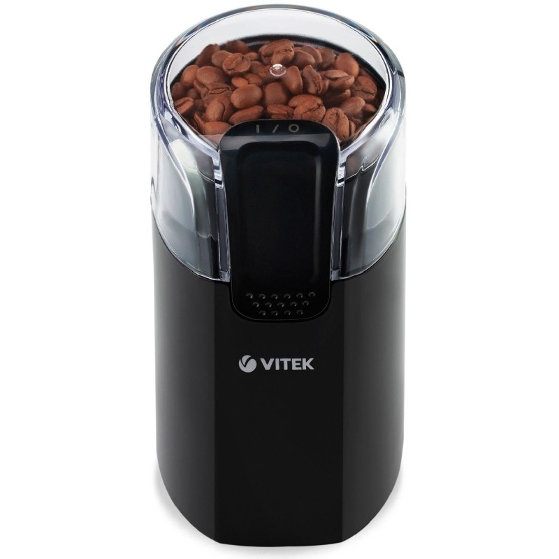 Кофемолка Vitek 7124 ; 150 вт; Система помола ротационная; Вместимость 60 г