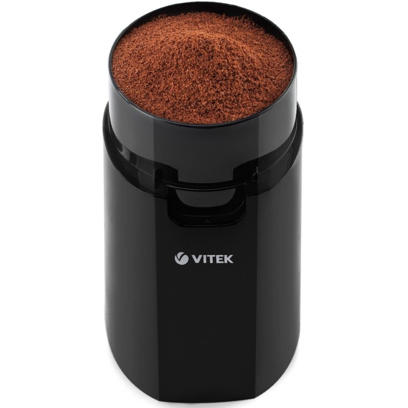 Кофемолка Vitek 7124 ; 150 вт; Система помола ротационная; Вместимость 60 г