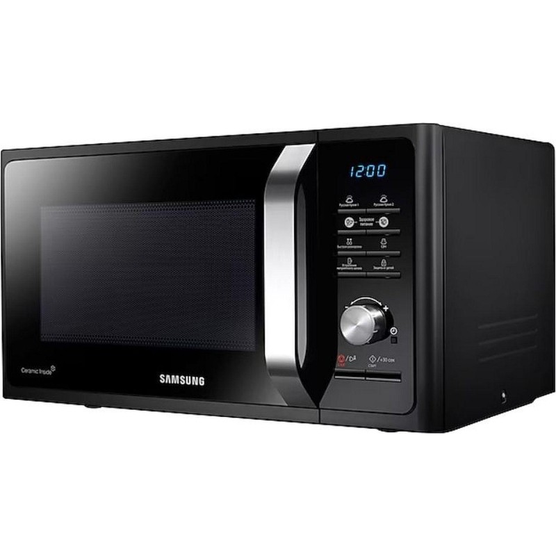 Микроволновая печь Samsung MS23F302TAK/BW 800Вт 23л. черный