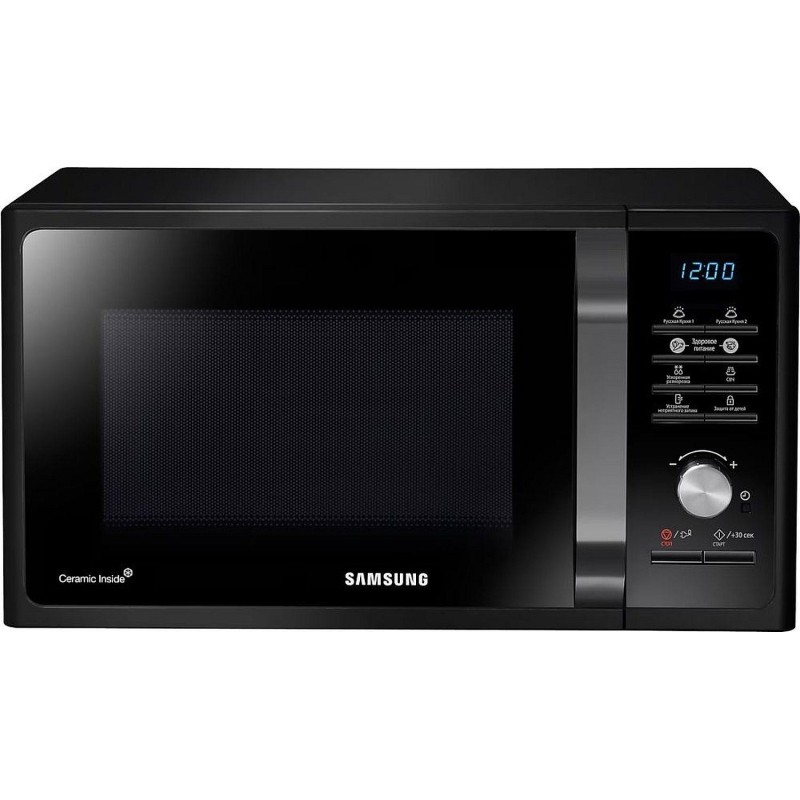 Микроволновая печь Samsung MS23F302TAK/BW 800Вт 23л. черный