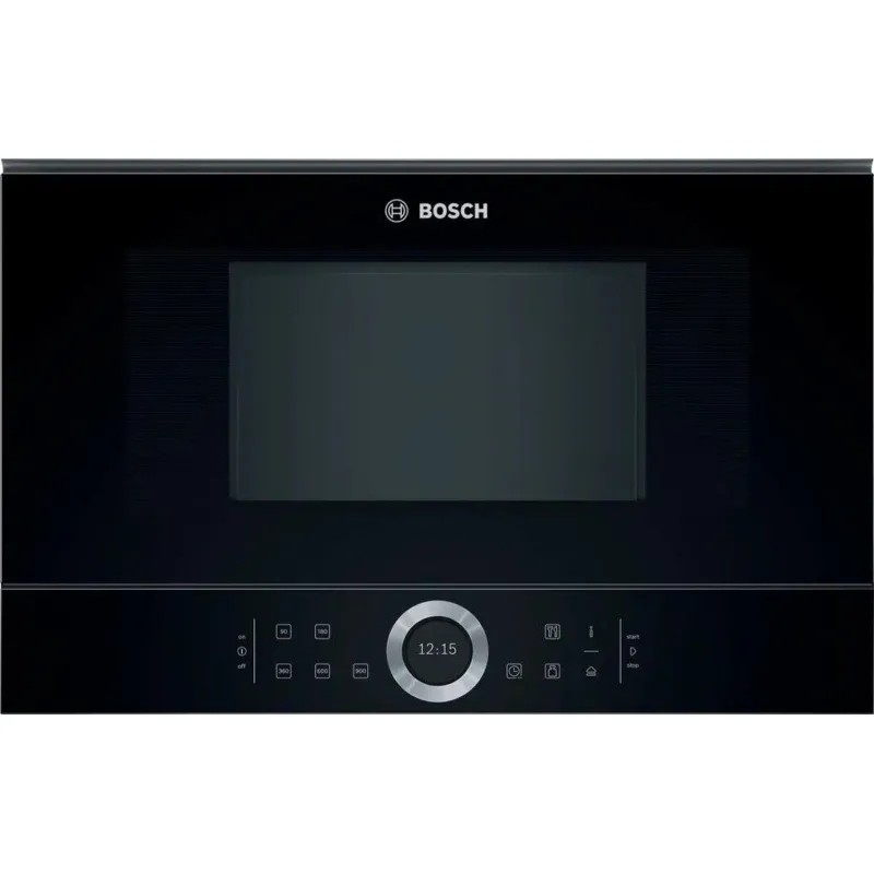 Встраиваемая микроволновая печь Bosch BFL634GB1 21л. 900Вт черный