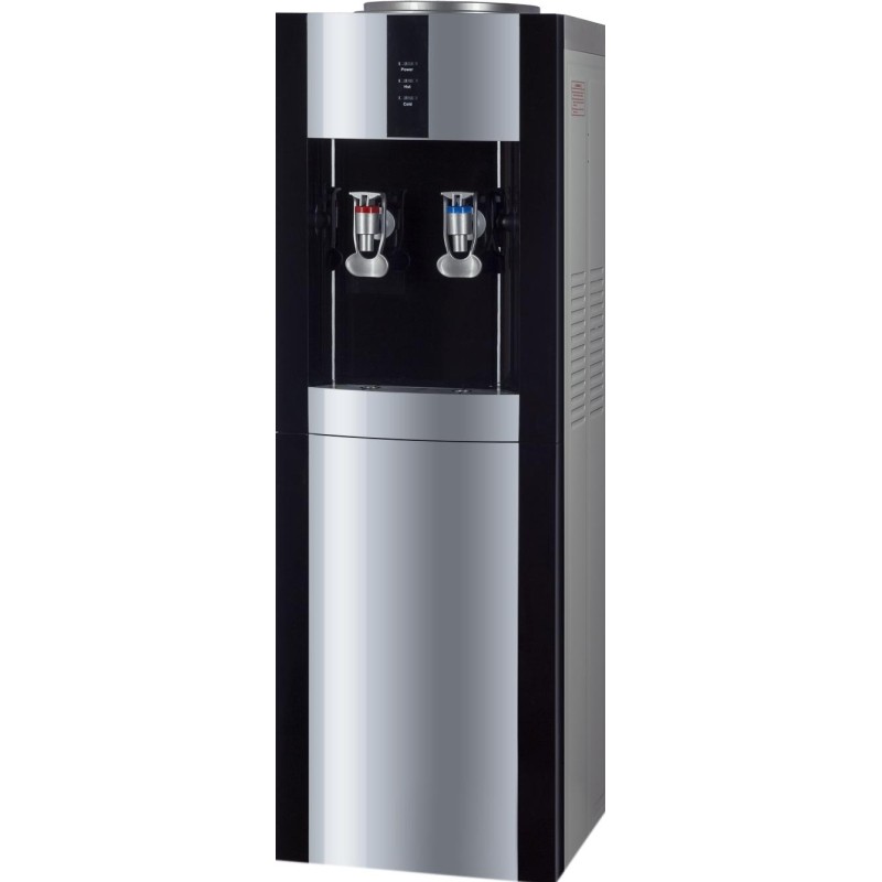 Кулер для воды напольный Ecotronic  Экочип V21-L black+silver
