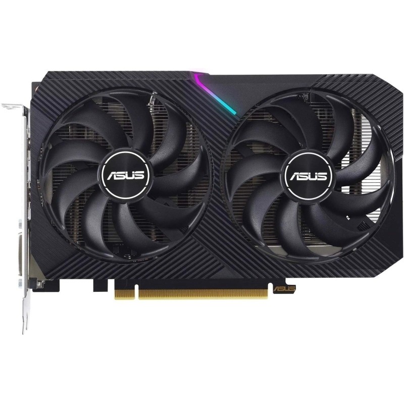 Видеокарта Asus DUAL-RTX3050-O8G-V2 RTX 3050 8192Mb HDMIx1 DPx3