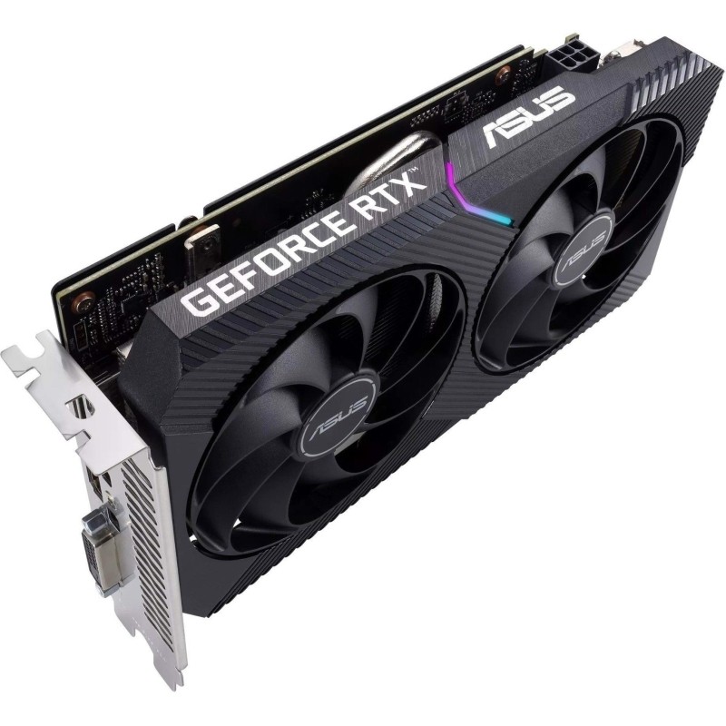 Видеокарта Asus DUAL-RTX3050-O8G-V2 RTX 3050 8192Mb HDMIx1 DPx3