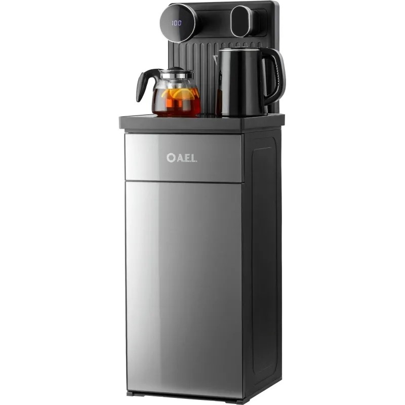 Кулер AEL LK-AEL-81a cool grey, с чайным столиком Тиабар