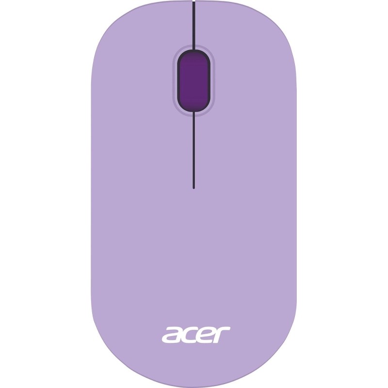 Мышь компьютерная Acer OMR205оптическая/1200dpi/беспроводная/USB/фиолетовый