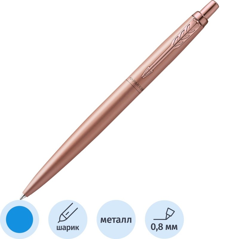 Ручка шариковая PARKER  JOTTER XL SE20 PINK GLD PGT, синяя  2122755
