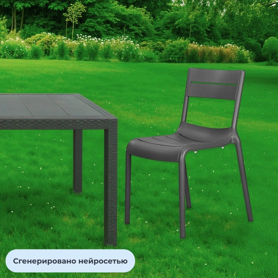 Стул LO_обеденный DOBRIN TIM LMZL-PP902_P_GR-04 темно-серый