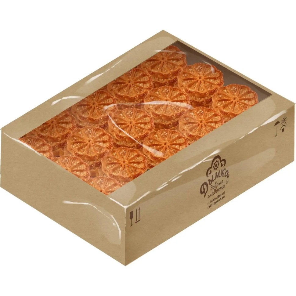 Печенье Дымка Вкусный апельсин 2,8кг/уп