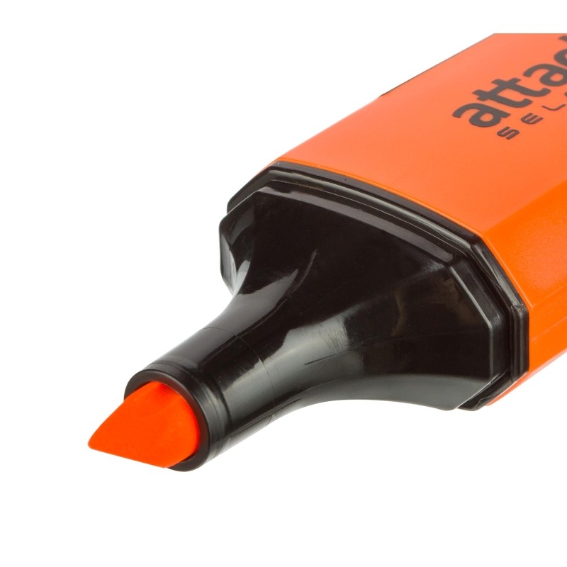 Маркер текстовыделитель Attache Selection Neon Dash 1-5мм оранжевый HL7010