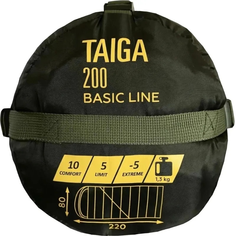 Спальный мешок Tramp правый Taiga 200, TRS-059R