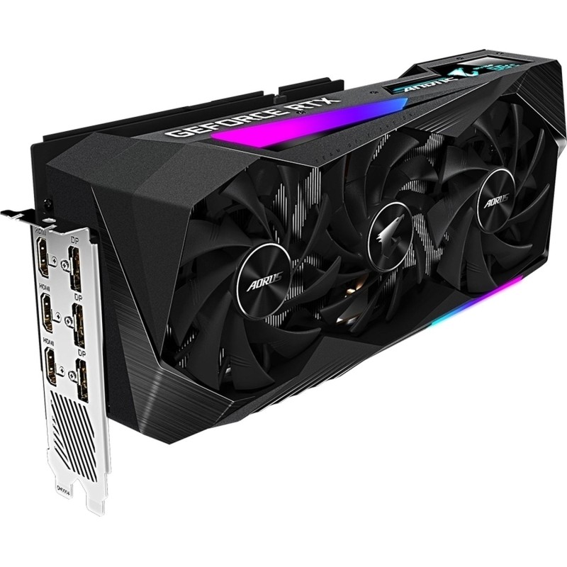Видеокарта Gigabyte GV-N3070AORUS M-8GD NV RTX3070 8192Mb