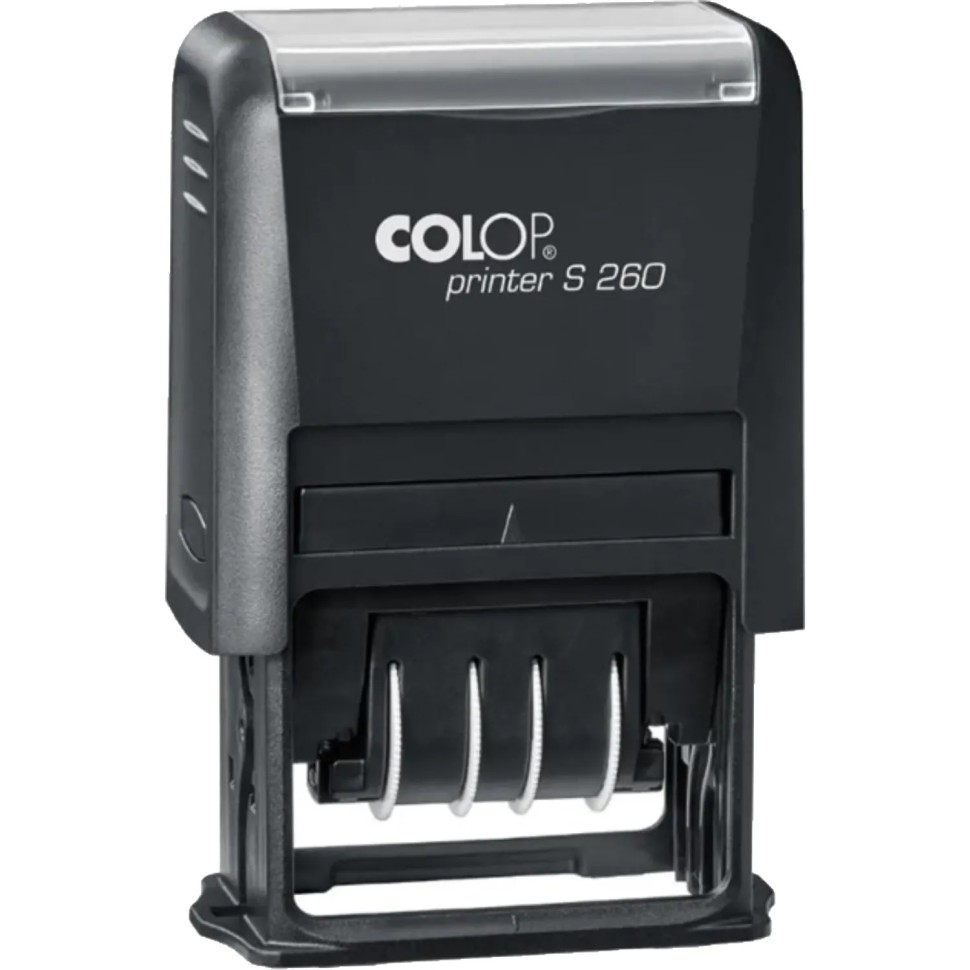 Датер автомат. самонаб.пласт. S260-Set 2-стр. 24х45 мм (аналог 4755)Colop