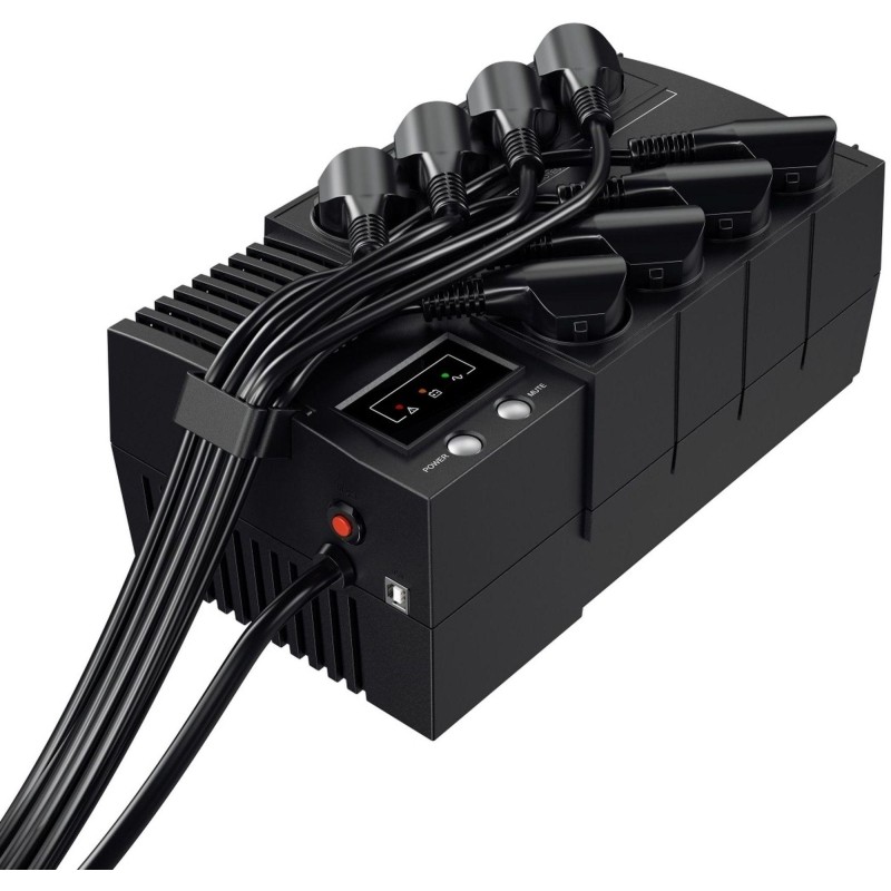 ИБП CyberPower BS850E, Line-Interactive, 850VA/480W