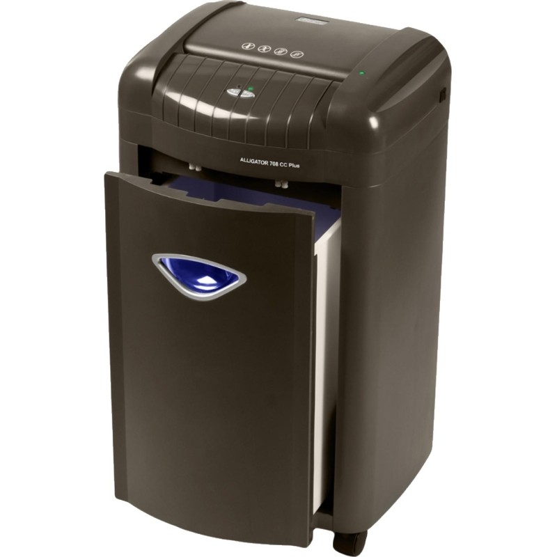 Шредер (уничтожитель) ProfiOffice Alligator 708CC+ 3х25, 3ур.сек.,8лист,26л