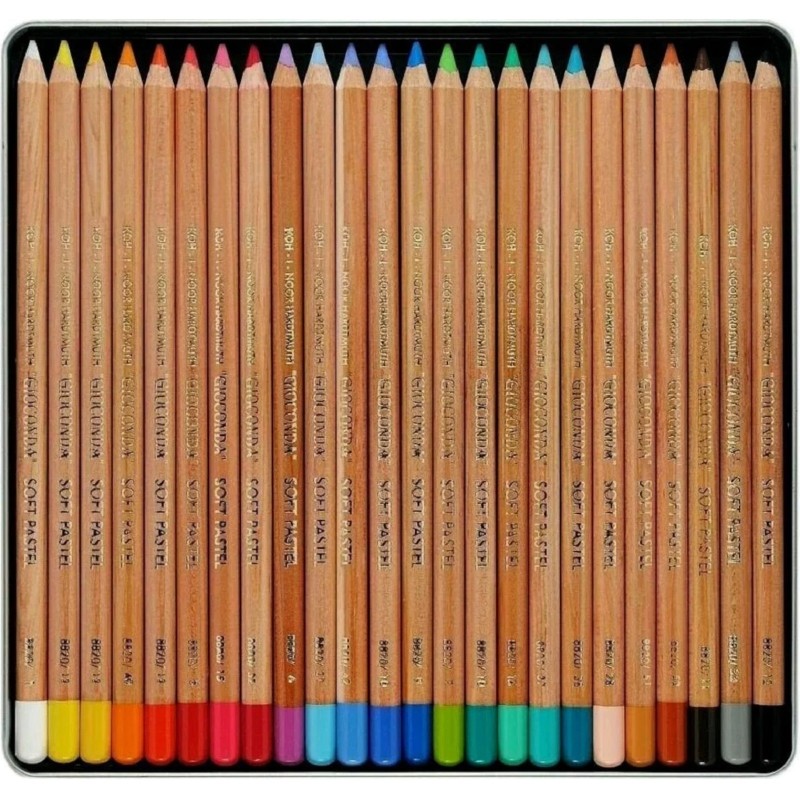 Карандаши пастельные цветные KOH-I-NOOR GIOCONDA SOFT 24цв/наб 8828/24