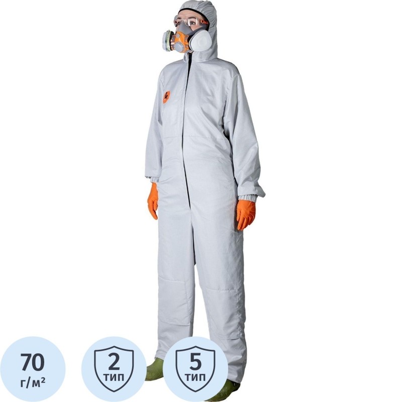 Комбинезон многоразовый защитный Jeta Safety JPC-175 Carbo-Master р.XХХL