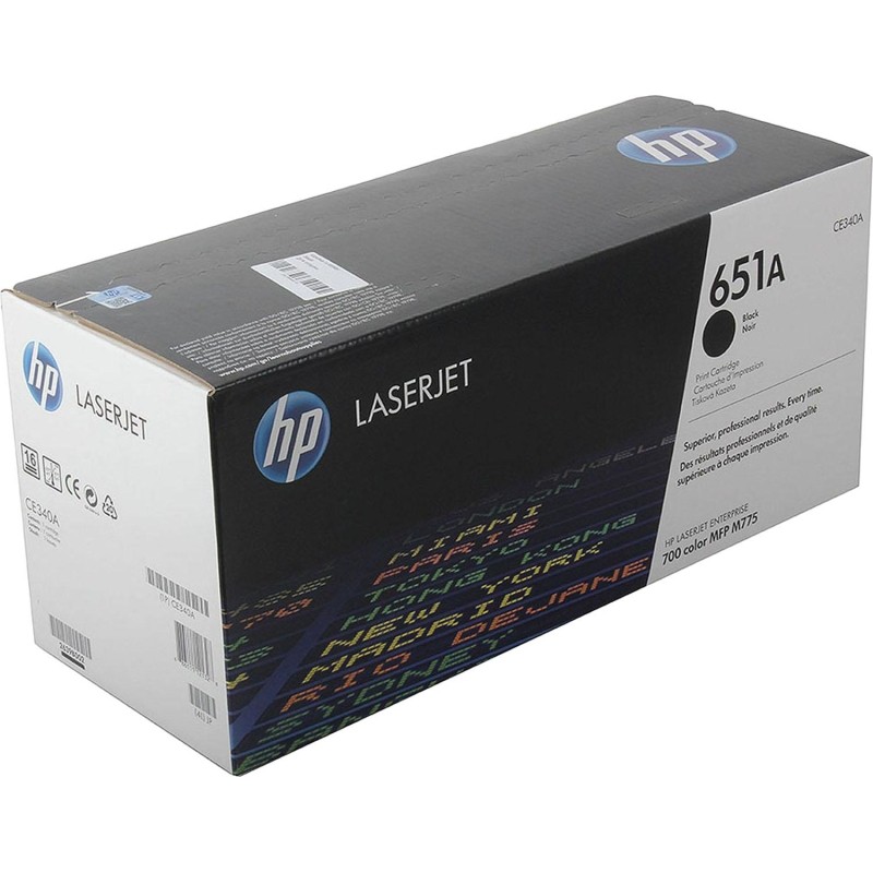 Картридж лазерный HP 651A CE340A чер. для СLJ Enterprise 700