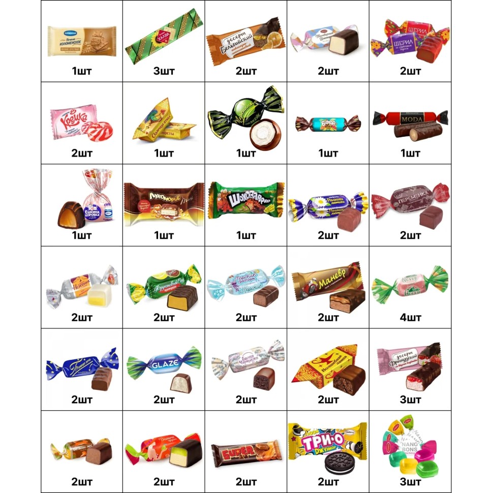 Новогодний сладкий подарок Резиденция праздника Картон 1200 грамм, K099