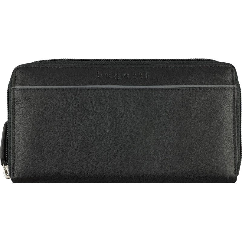 Кошелек жен BUGATTI Banda,защRFID корич кож козы/полиэс,18,5х2х10, 49133602