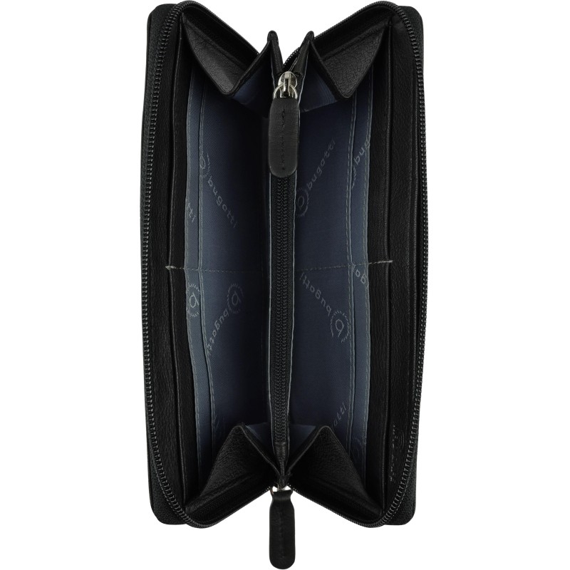 Кошелек жен BUGATTI Banda,защRFID корич кож козы/полиэс,18,5х2х10, 49133602