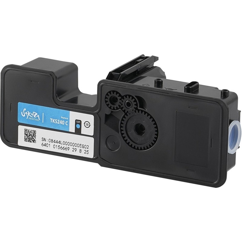 Картридж лазерный  Sakura TK-5240С для Kyocera ECOSYS P5026 (ЛМ)