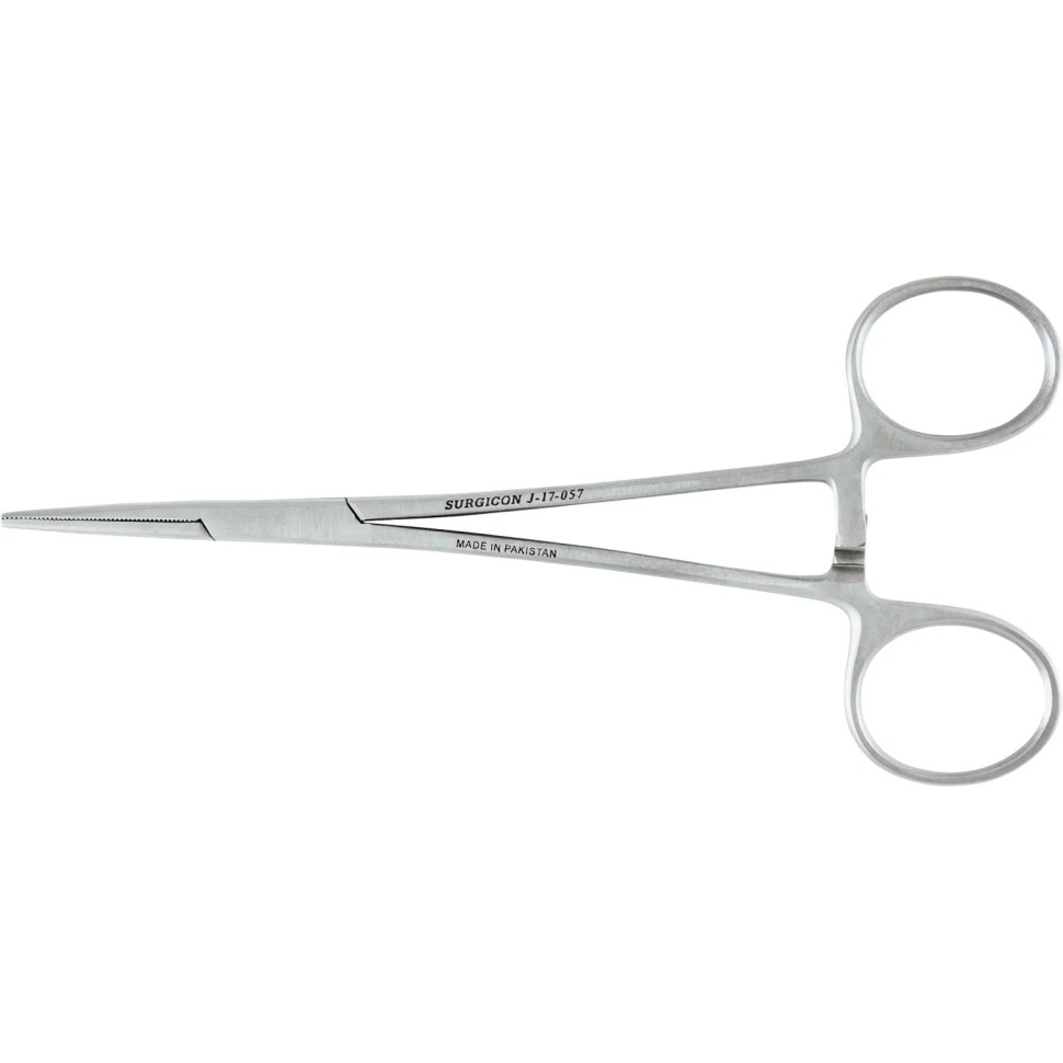 Зажим артериальный Halsted-Mosquito10см, прямой (J-17-017)