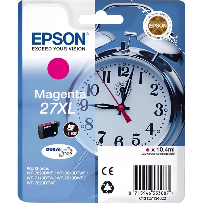 Картридж струйный Epson C13T27134022/4012 пур. пов.емк. для WF 7110/7620