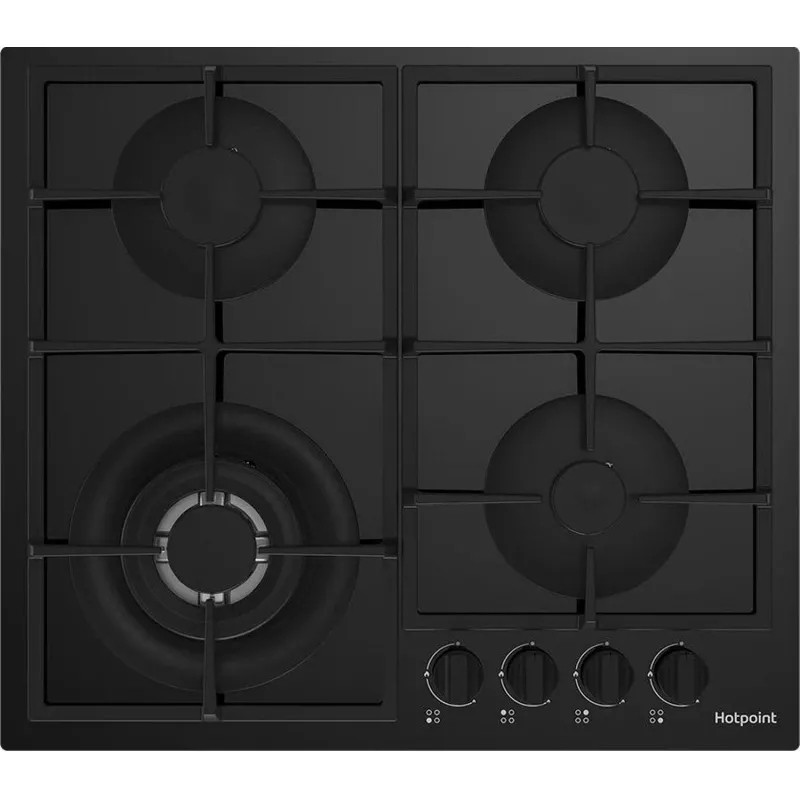 Варочная панель Hotpoint HG 62FA/BK, газовая,черный