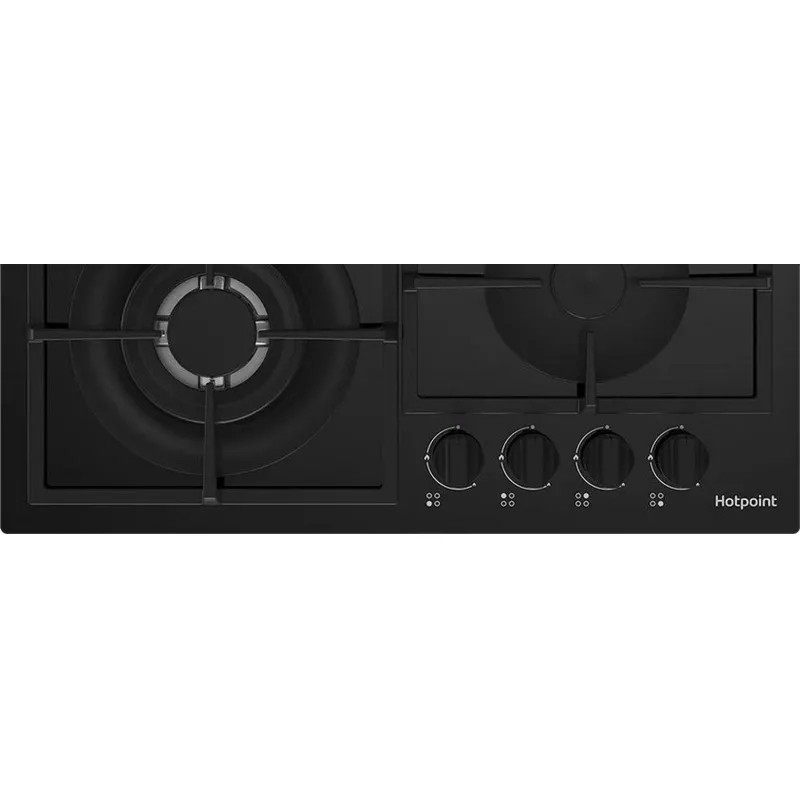 Варочная панель Hotpoint HG 62FA/BK, газовая,черный