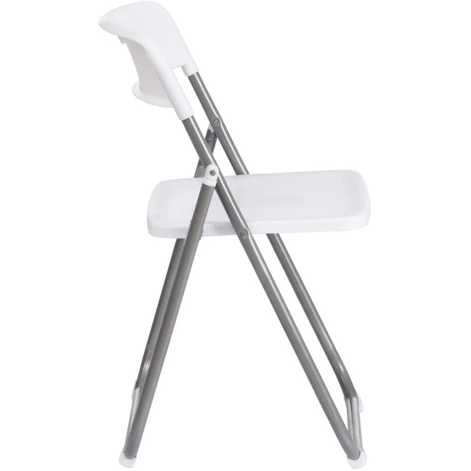 Стул складной FOLDER (mod. 3017H) мет, 49x46.5x73.5, бел/сер