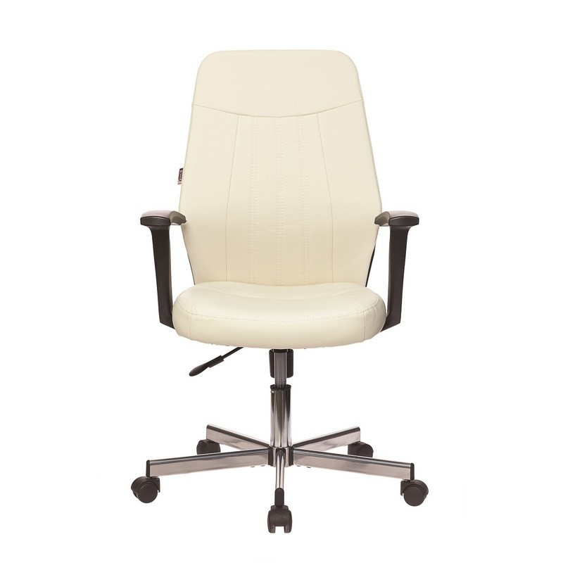 Кресло VB_EChair-224 DSL PPU к/з бежевый OR-10, хром