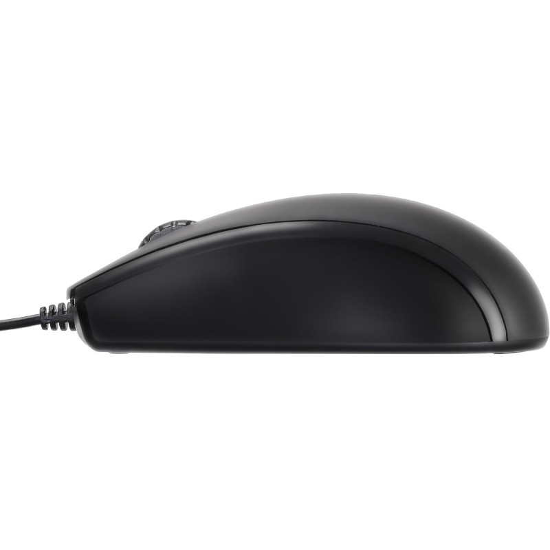 Мышь компьютерная Oklick 325M черный оптическая (1000dpi) USB (2but)