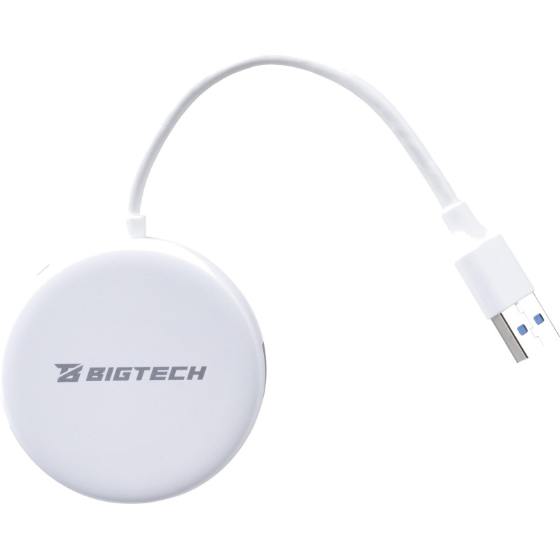Разветвитель USB  HS003 USB3.0x4/белый