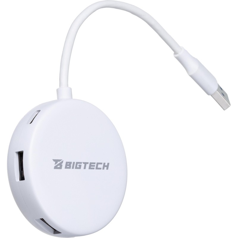 Разветвитель USB  HS003 USB3.0x4/белый