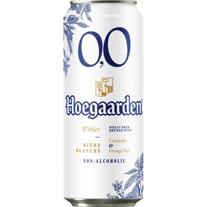 Пиво безалкогольное Hoegaarden ж/б 0,45 л