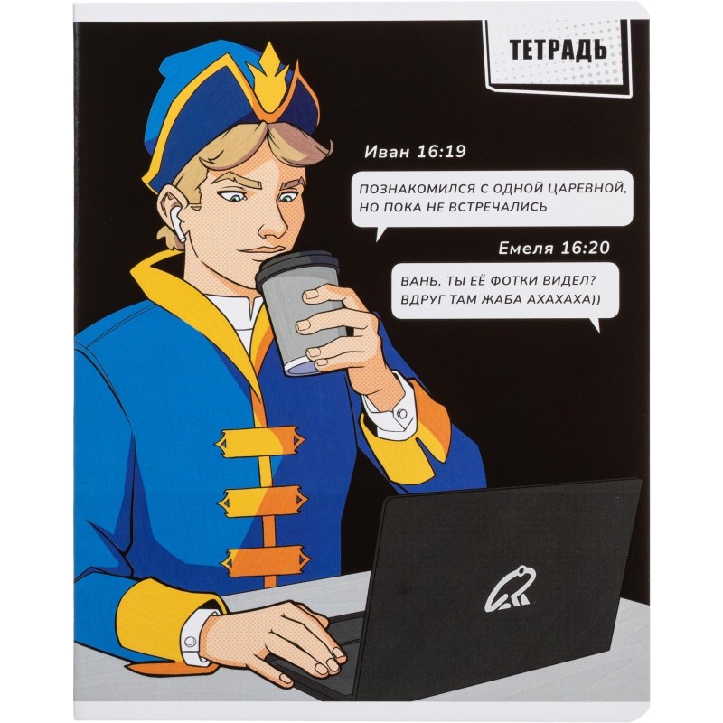 Тетрадь 48л,в ассорт. НОВЫЕ СКАЗКИ А5+,клетка, мягкий переплет, ТВИН 68544
