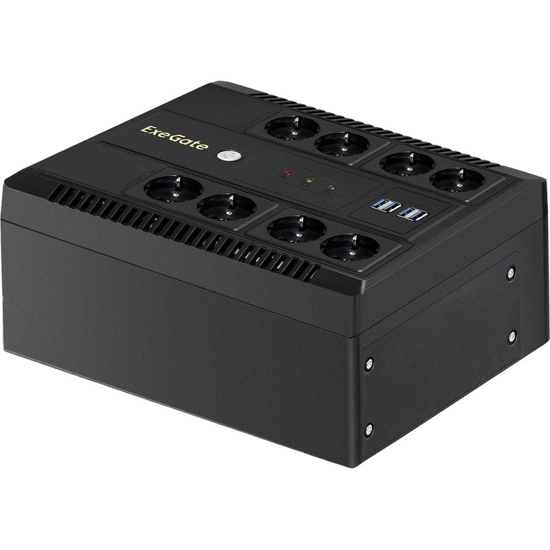 ИБП ExeGate NEO NNB-1000 лин-инт, 1000ВА/650Вт 8xEURO+4USB(EX293855RUS)