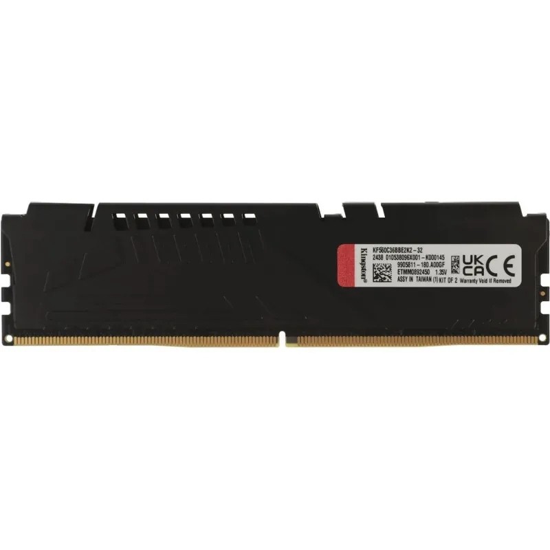 Модуль памяти Kingston Fury 32GB(2x16GB)DIMM DDR5(KF560C36BBE2K2-32)