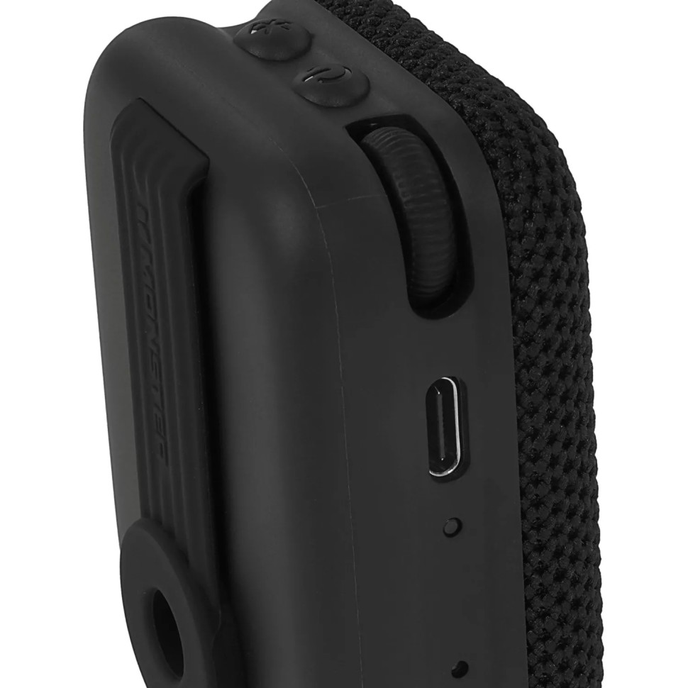 Колонка портативная Monster Atomic Atom, чёрная